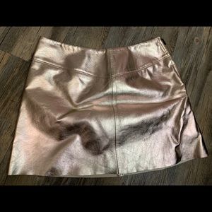 Urban Outfitters.Rose Gold Skirt. Coachella
